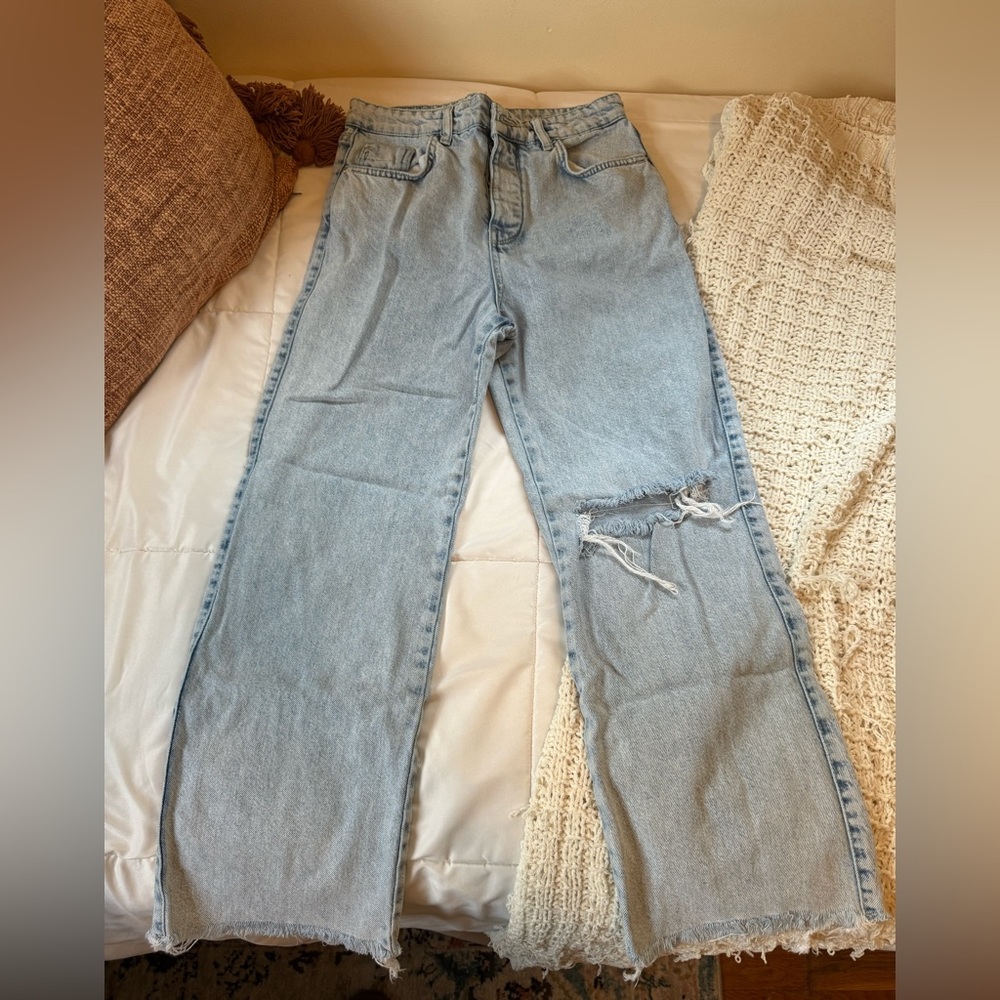 Zara wide leg jeans